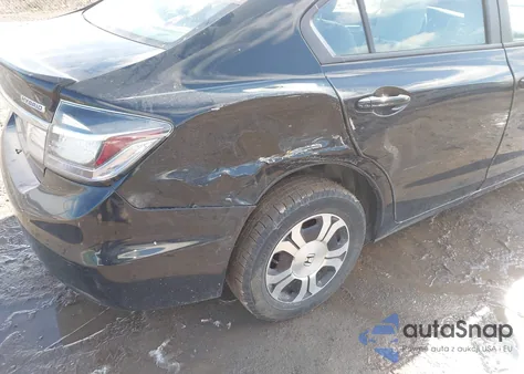 2013 Honda Civic Hybrid from USA, damaged, VIN 19XFB4F25DE200003